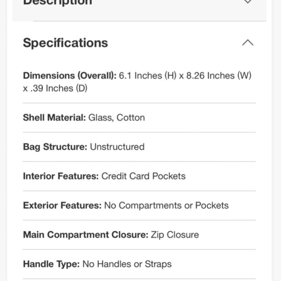 Kate Spade Going to Target Red & White Oversized Beaded Clutch Bag - Picture 9 of 10